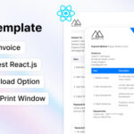 Invoma - Invoice ReactJS Template
