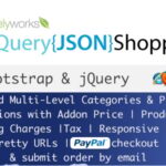 JQuery JSON Shopping Cart - Store - Shop