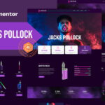 Jacks Pollock - Vape Elementor Template Kit
