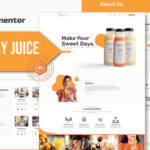 Jarsy Juice - Drink Brand Elementor Template Kit