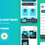Jema Gini AI ChatBoat - Flutter Android & iOS Application + Light + Dark Theme