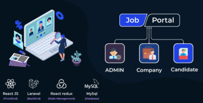 Job Portal in React and PHP Laravel