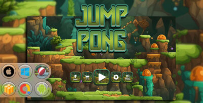 Jump Pong Game Template