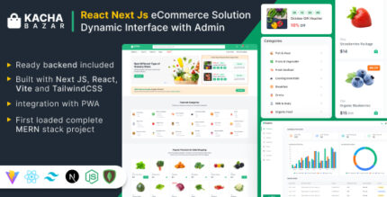 KachaBazar React Next Js eCommerce Solution