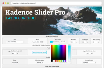 Kadence Slider Pro – Addon