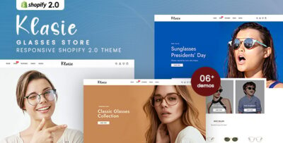 Klasie - Glasses Store Shopify 2.0 Theme