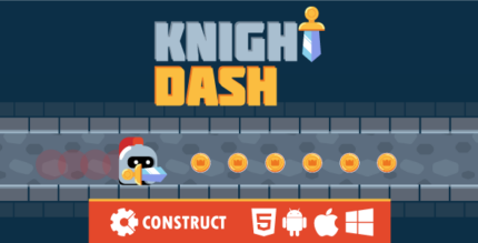 Knight Dash - HTML5 Mobile Game