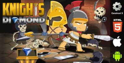 Knights Diamond - HTML5 Game (CAPX)