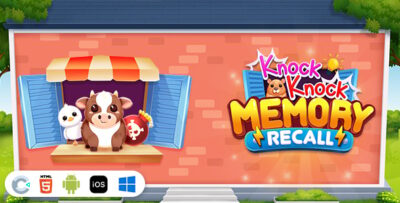 Knock Knock Memory Recall [Phaser 3, HTML5]