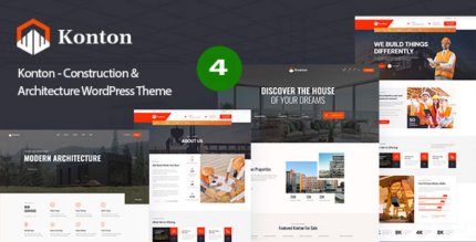 Konton - Construction & Architecture WP Theme