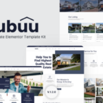 Kubuu - Real Estate Elementor Template Kit