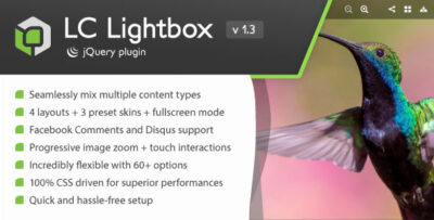 LC Lightbox - Premium jQuery Plugin