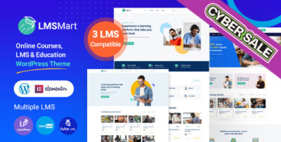 LMSmart - Education WordPress Theme v1.7.1