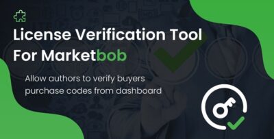 License Verification Tool For Marketbob v1.0