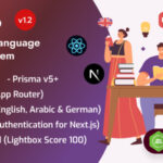Lisbo - React Nextjs 14+ Language School Online Courses LMS System