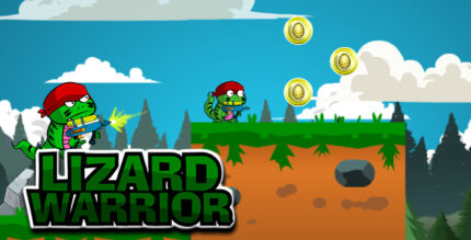 Lizard Warrior - Platform Game for Html5AndroidIphone