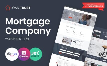 Loan Trust - Mortgage Company Elementor WordPress Theme