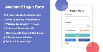 Login Sign Up Form