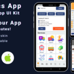 Logistics & Transportation Flutter App Template Mobile App UI Kit in Flutter