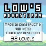 Low's adventures - HTML5 Platform game