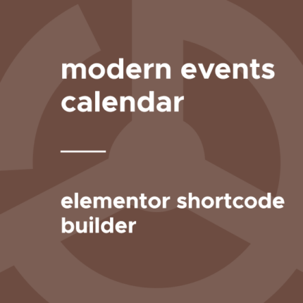 MEC – Elementor Shortcode Builder