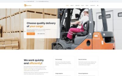 Machiter - Logistics Multipurpose Classic Elementor WordPress Theme