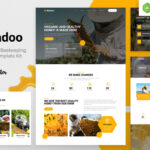 Madoo - Honey Bee & Beekeeping Elementor Template Kit