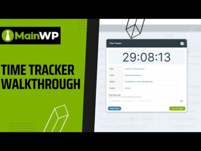 MainWP Time Tracker