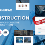 Manufax - Construction Multipurpose Creative Elementor WordPress Theme