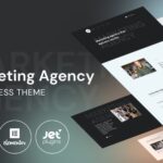 Marketing Agency - Website Template for marketing services WordPress Theme
