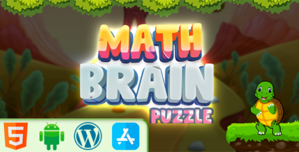 Math Brain Puzzle game - HTML5 Construct3 Game