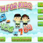 Math For Kids - HTML5 Kids Educational Game