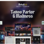 Mebadink - Tattoo & Piercing Studio Elementor Template Kit