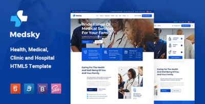 Medksy -Health Medical Clinic HTML5 Template