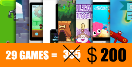 Mega Bundle 29 HTML5 Games (CAPX)