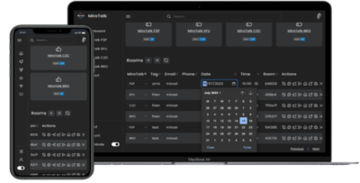 MiroTalk WEB WebRTC Room Scheduler for Easy Video Conferencing & Meeting Management