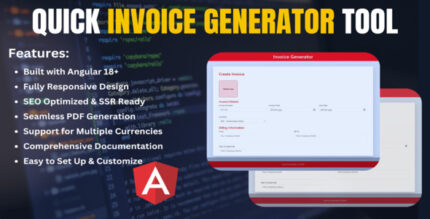 Modern Invoice Generator - Simplify Billing & Boost Productivity