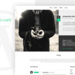 NEW Retina Ready WordPress Vcard Theme