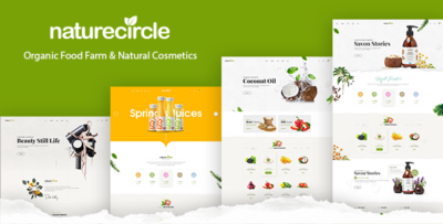 NatureCircle - Organic WooCommerce WordPress Theme