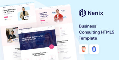 Nenix - Business & Agency Template