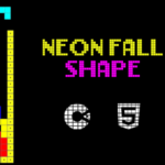 Neon Fall Shape - HTML5 Game - Construct 3