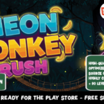Neon Monkey Rush - Construct 3 Game (HTML5, AdMob, C3P)