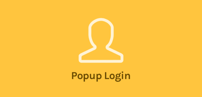 OceanWP Popup Login Addon