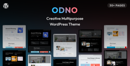 Odno - Creative Multipurpose WordPress Theme