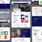 OnePrint - Printing Services Company Elementor Template Kit