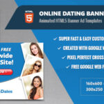 Online Dating Banners - HTML5 Animated GWD