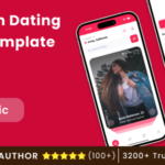 Online Dating and Chatting App Template Swipe, Chatting Modern Dating app Ionic Match