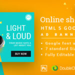 Online Shopping - HTML5 Animated Banner 14