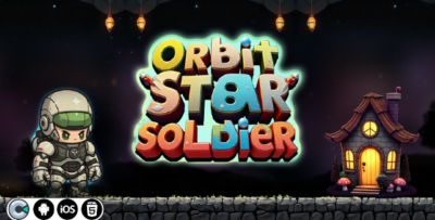 Orbit Star Soldier Game - HTML5 Construct3 Game