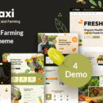 Orgaxi - Organic food and fram WordPress Theme